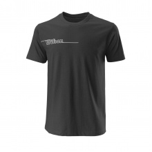 Wilson Tennis-Tshirt Team II Tech Crew schwarz Herren